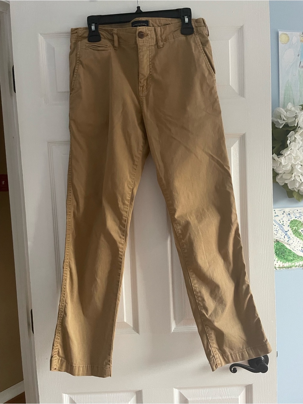American Eagle Khaki Chino Pants Men's 30x32